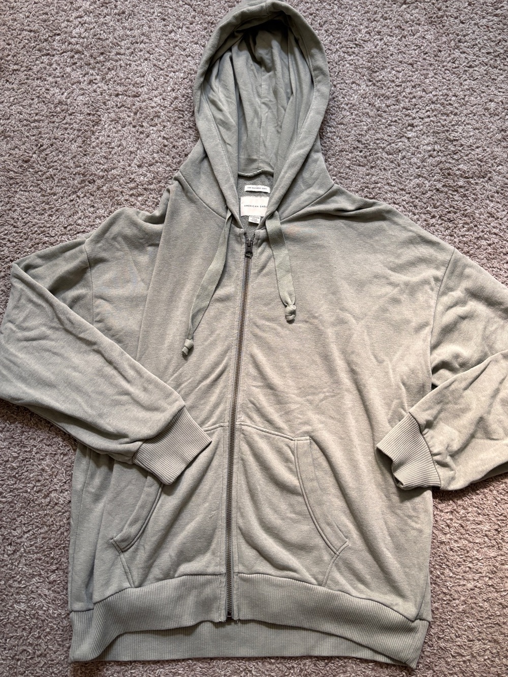 Women’s Oversized Zip-Up Hoodie
